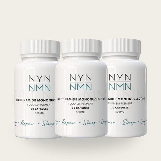 NYN NMN – 3 for 2 - 30 Capsules (500mg Uthever® NMN)
